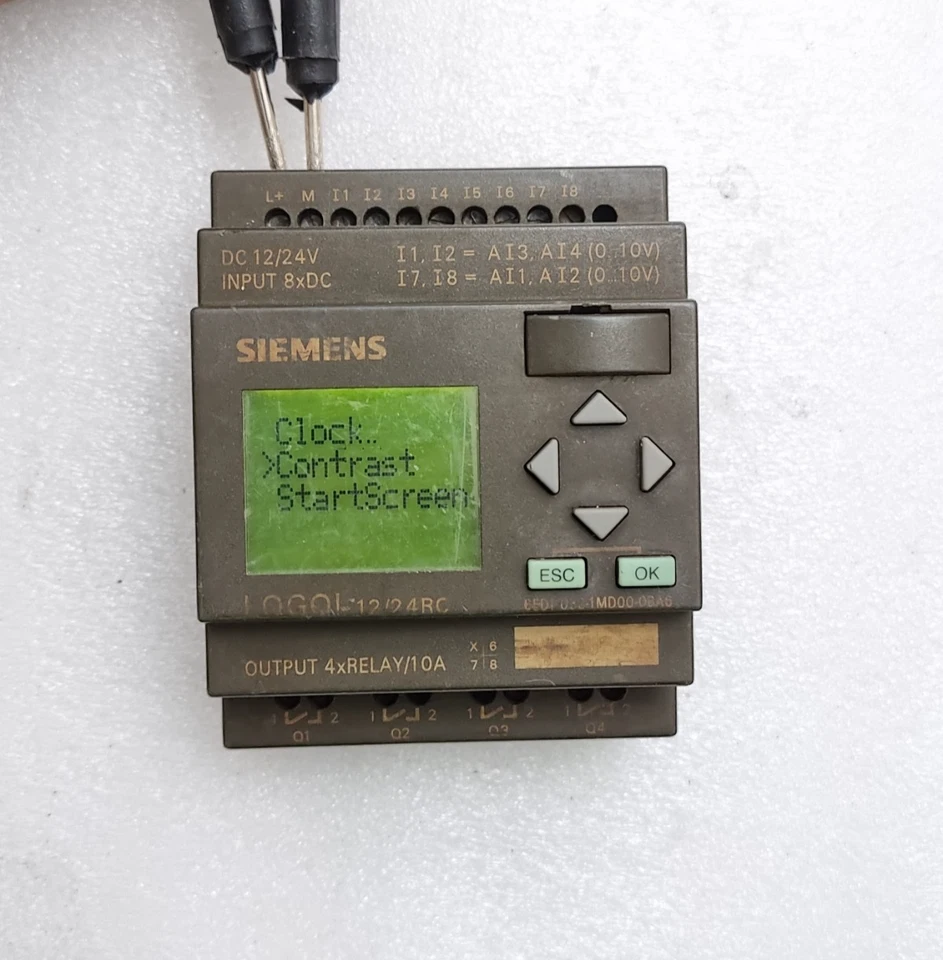 Siemens 6ED1052-1MD00-0BA6 Logo 12/24RC Dc 12/24V 6ED10521MD000BA6
